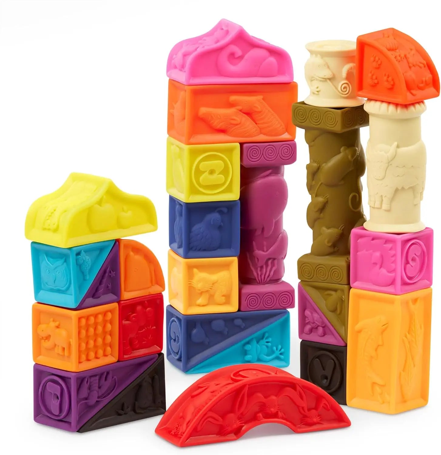 26 Soft Alphabet Blocks for Babies & Toddlers