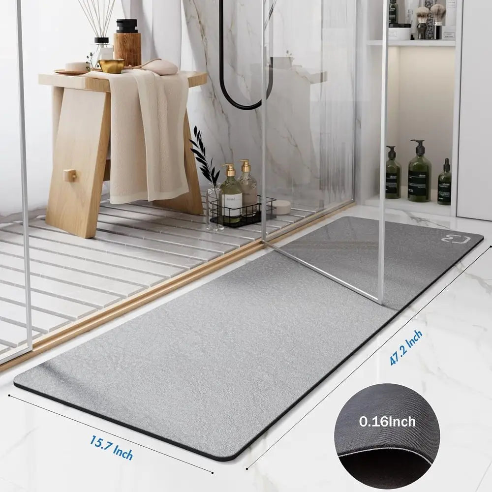 Large Absorbent Stone Bath Mat