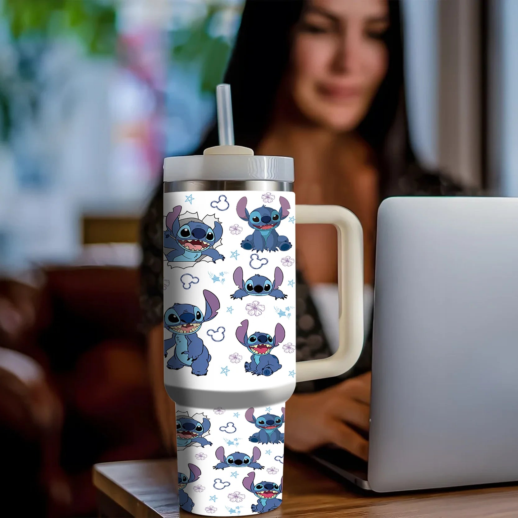 Stitch and Angel 40oz Insulated Tumbler