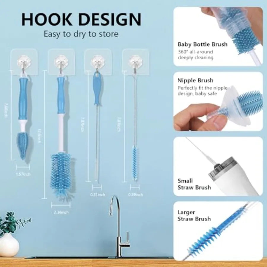 Bottles and Crevices  Brush Kit