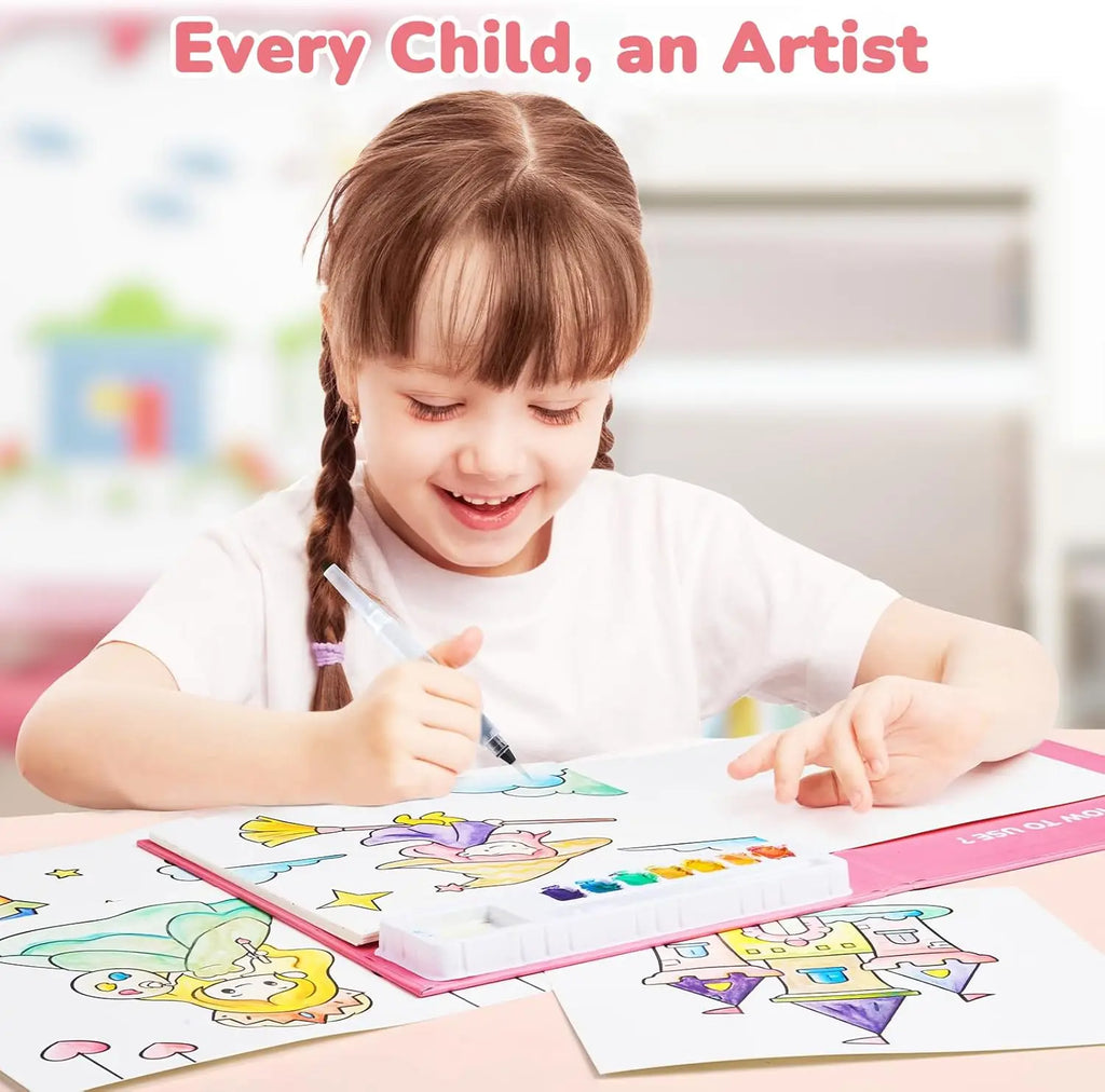 Watercolor Painting Set for Toddlers