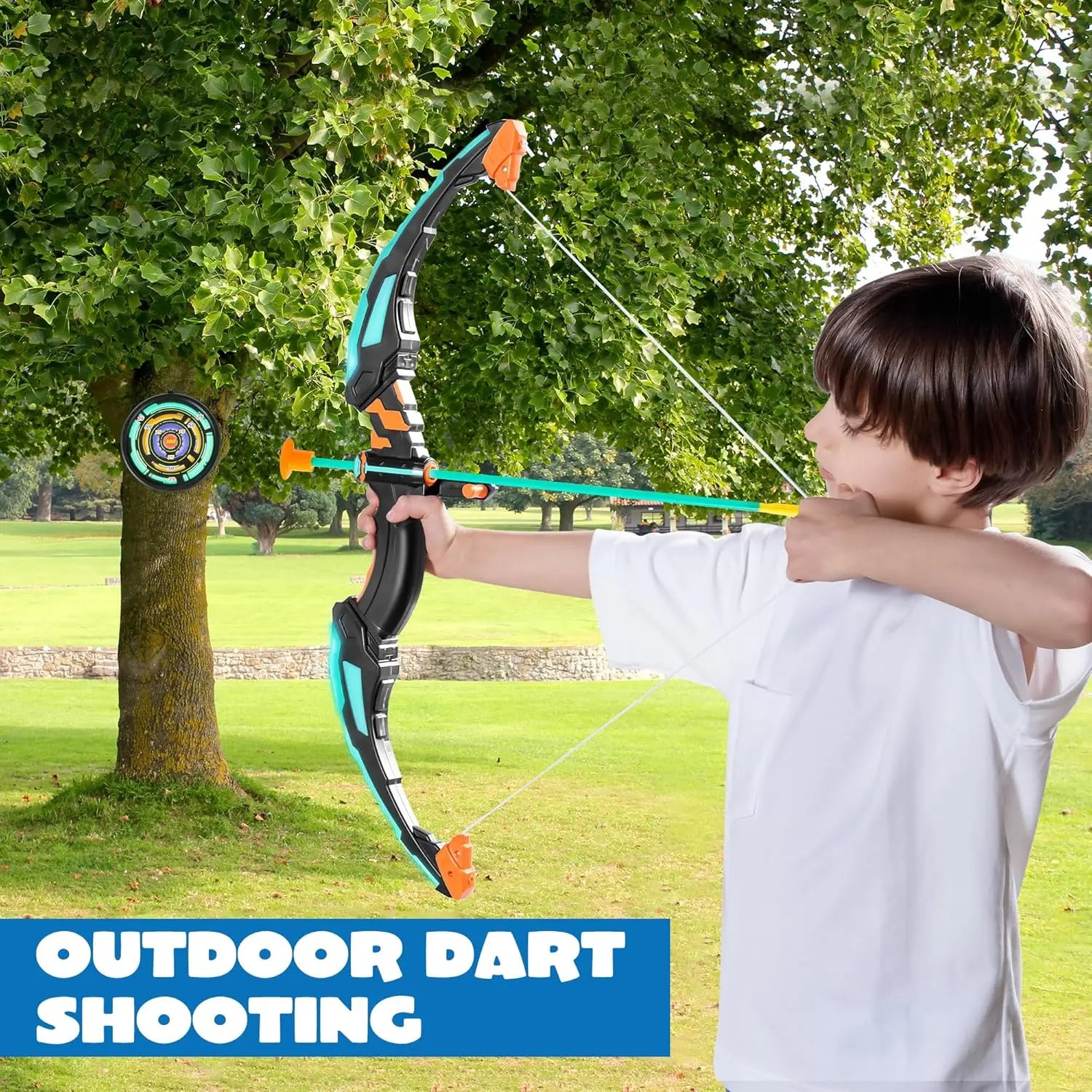 LED Kids Bow and Arrow Set