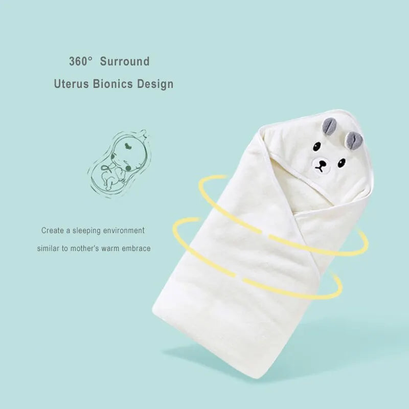 Swaddle Wrap Baby Bath Towel