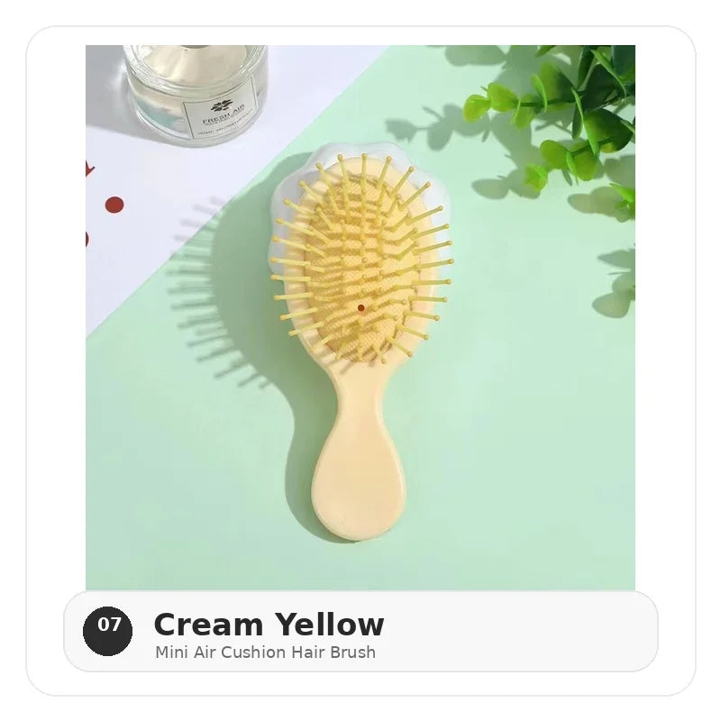 Mini Air Cushion Detangling Hair Brush