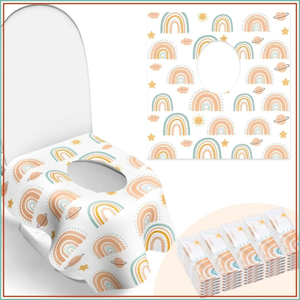 30 Pack Disposable Toilet Seat Covers