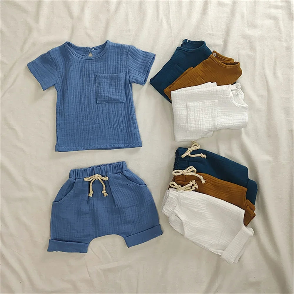 2 Pieces Babies and Toddler Outfit Set
