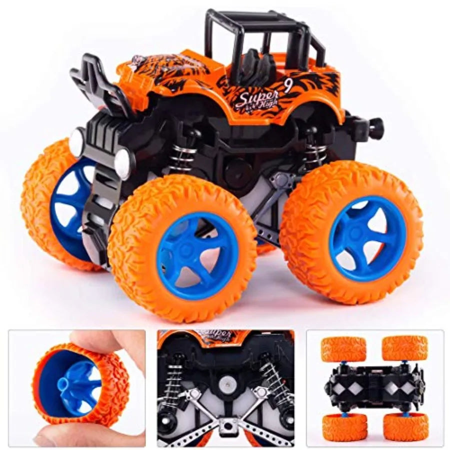 4 Pack Pull Back Trucks