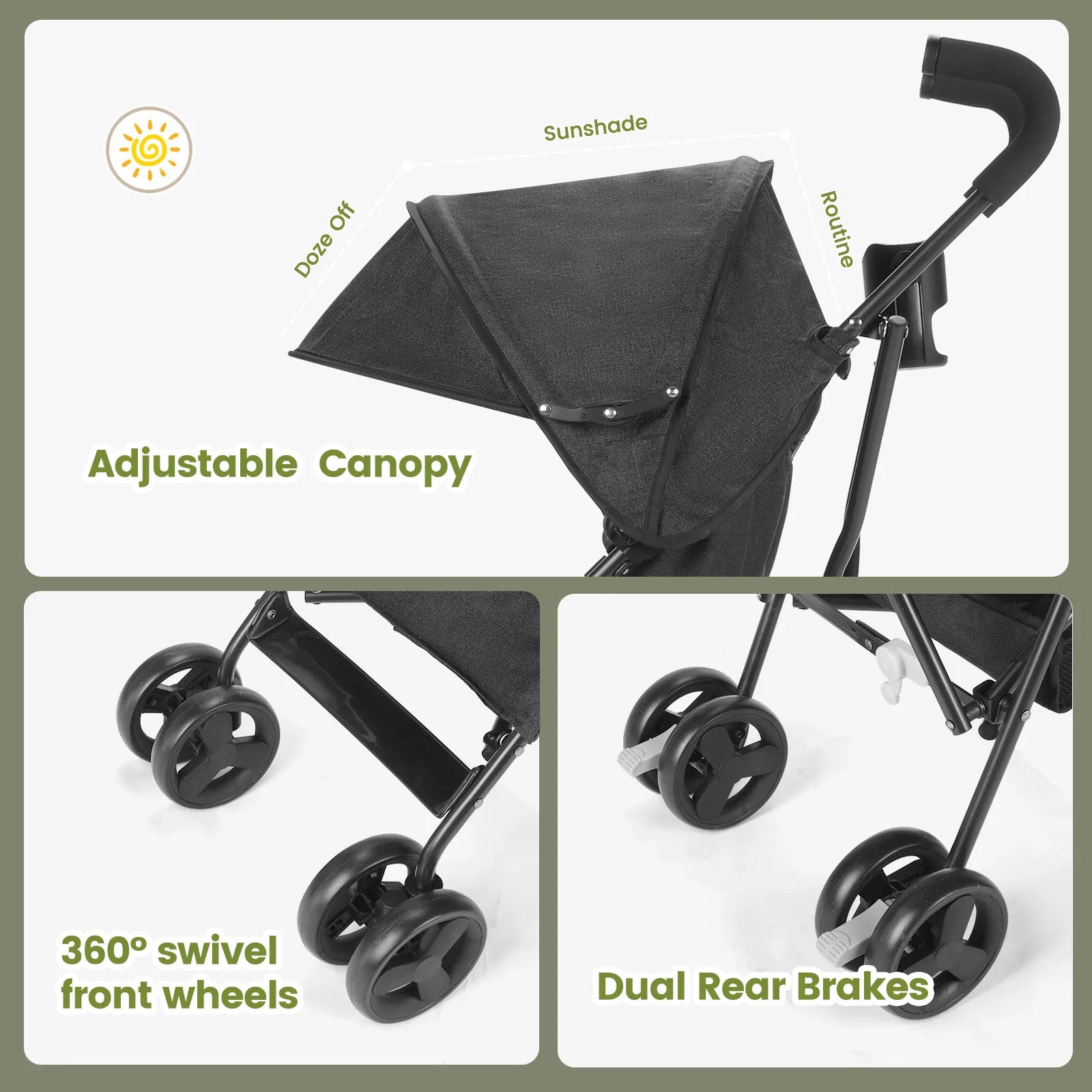 Children's Stroller Can