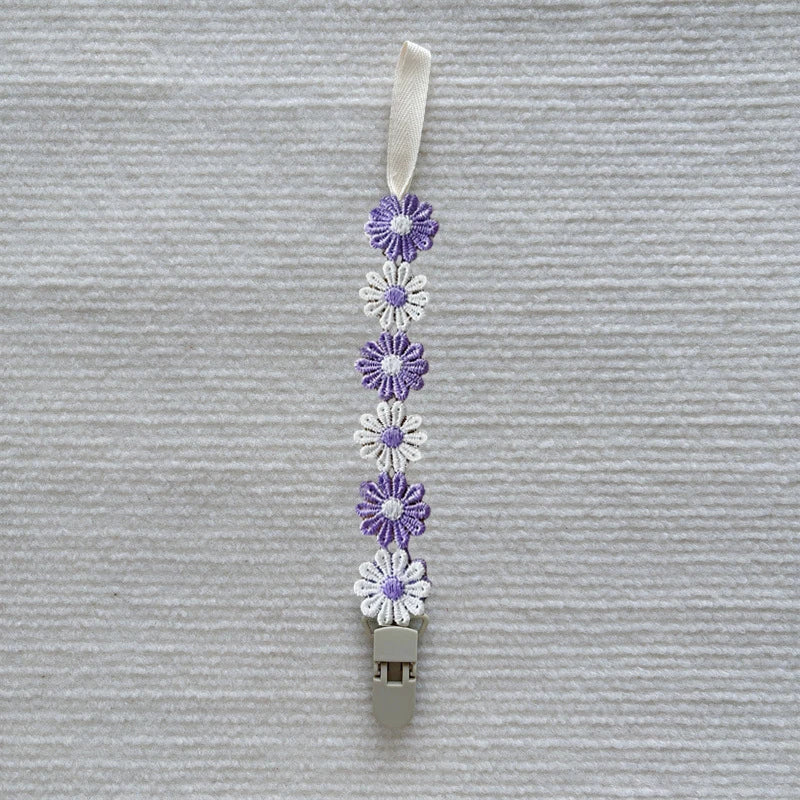Little Daisy Pacifier Clips