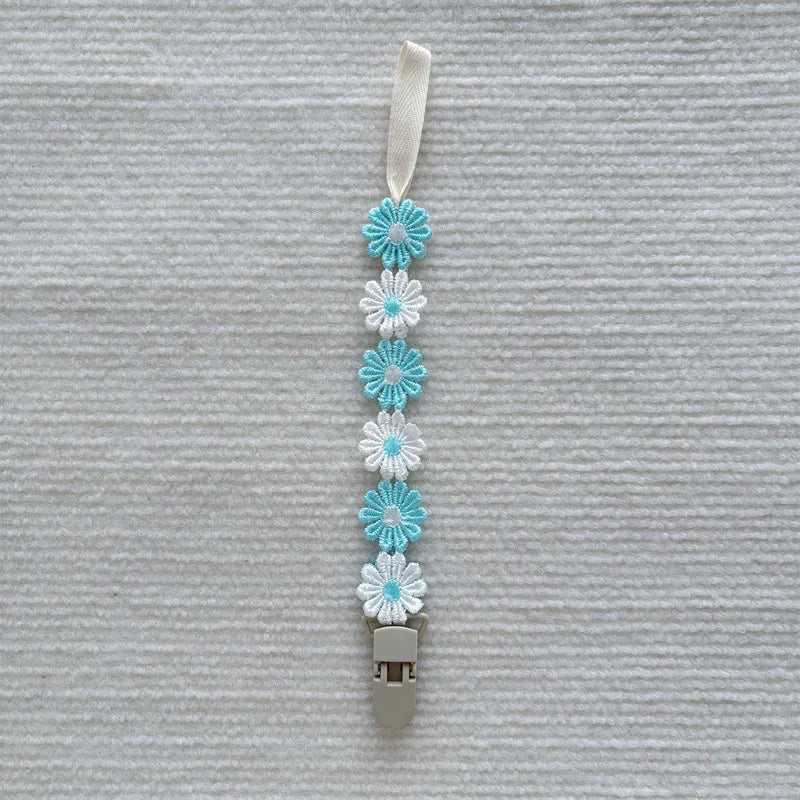Little Daisy Pacifier Clips
