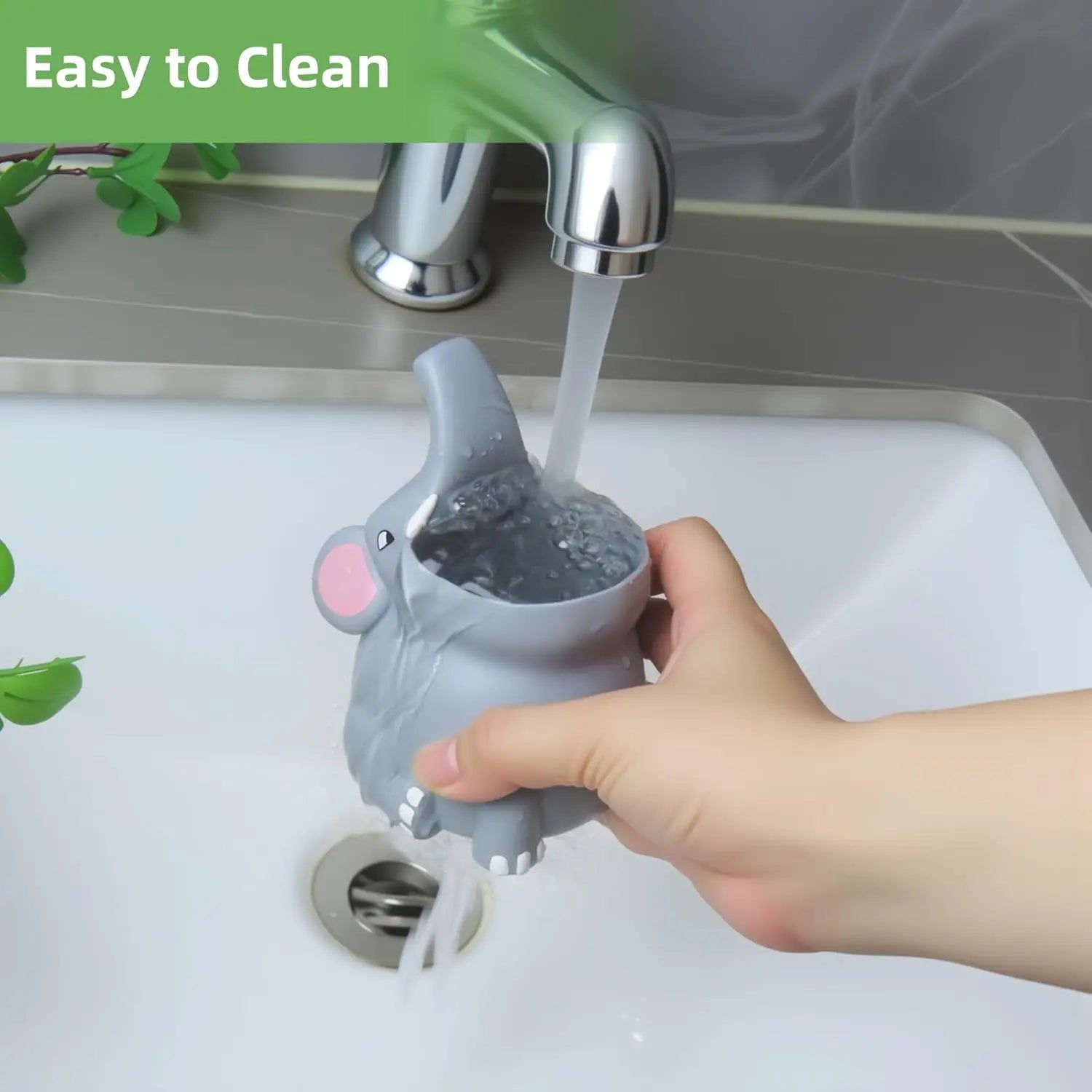 Silicone Animal Toothbrush Holder for Kids
