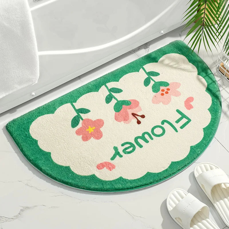 Non-Slip Soft Absorbent Floor Mats