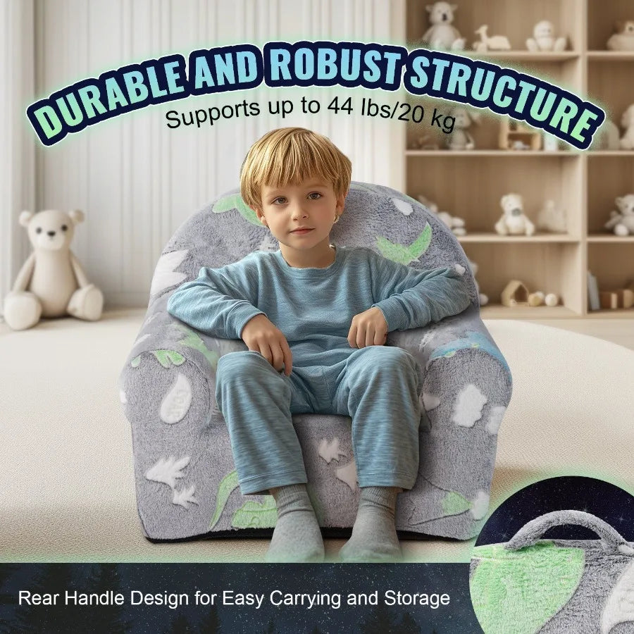 Comfy Toddler Glow in The Dark Chair