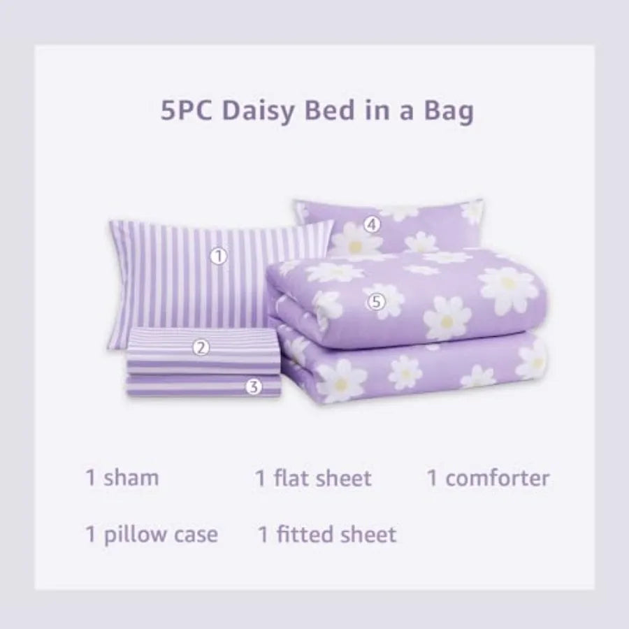 5 Piece Comforter Set