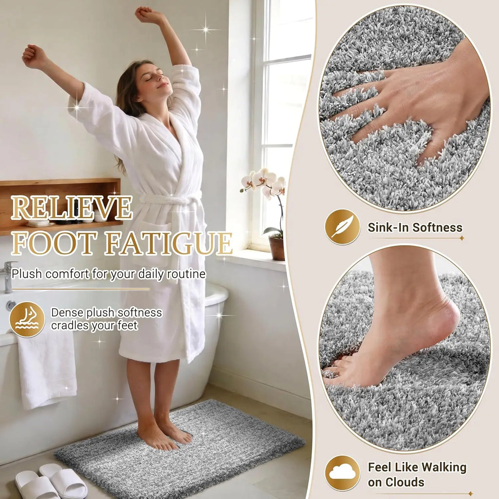 Non Slip Ultra Soft Bathroom Rugs