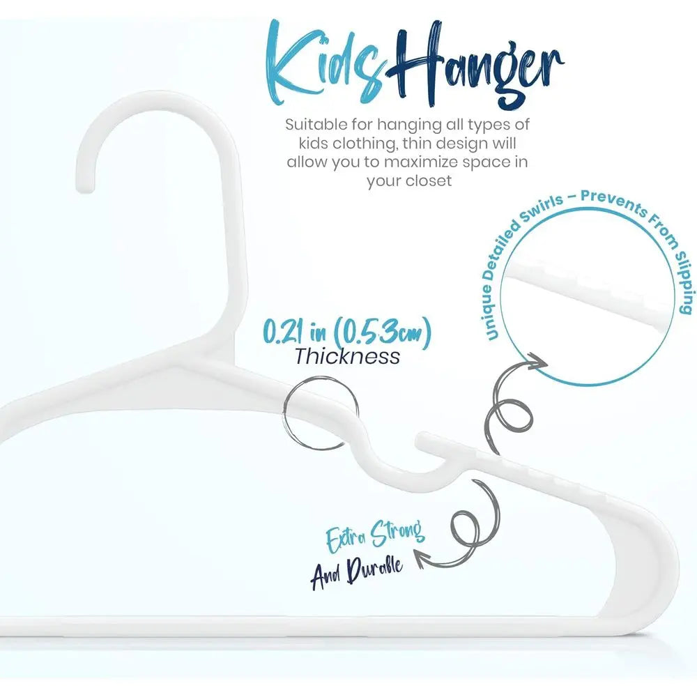 60 Pack Kids Hangers