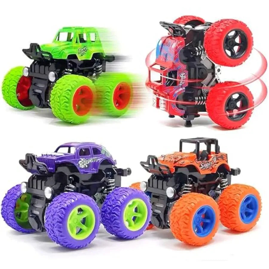 4 Pack Monster Trucks