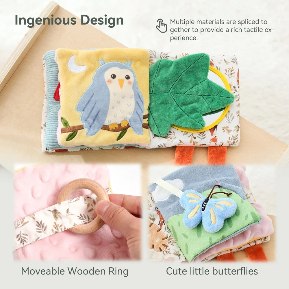 Baby Soft Crinkle Cloth Books