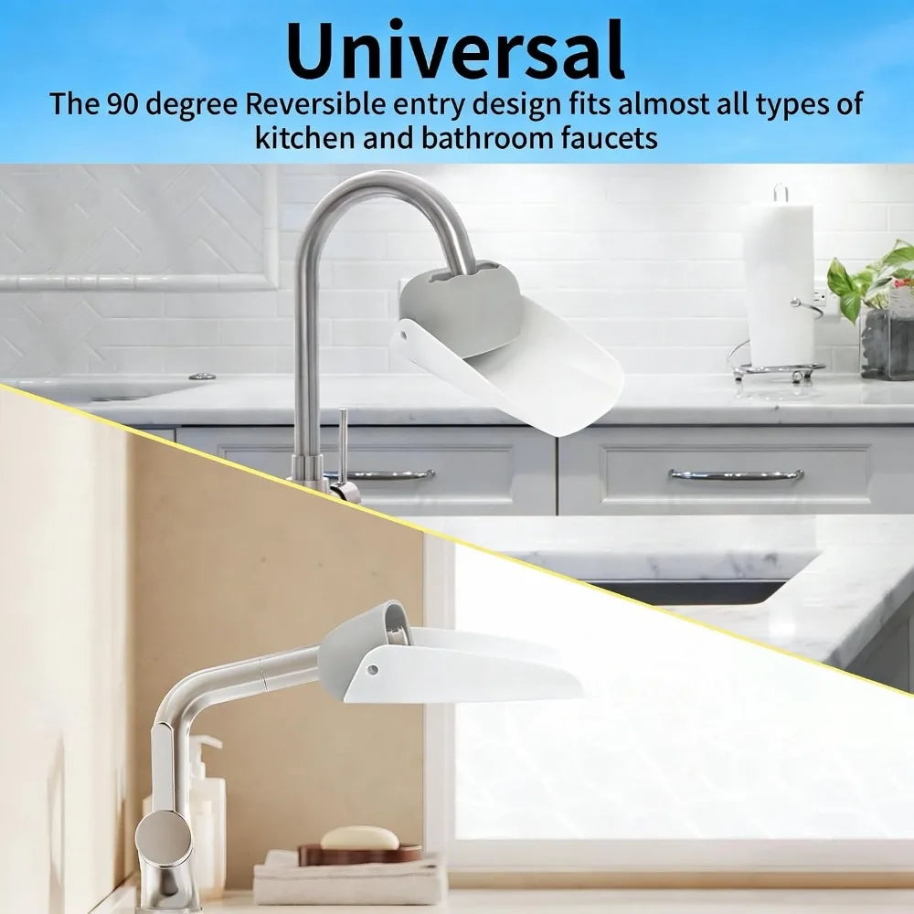 2 Pack Faucet Extender for Kitchen/Bathroom Sink