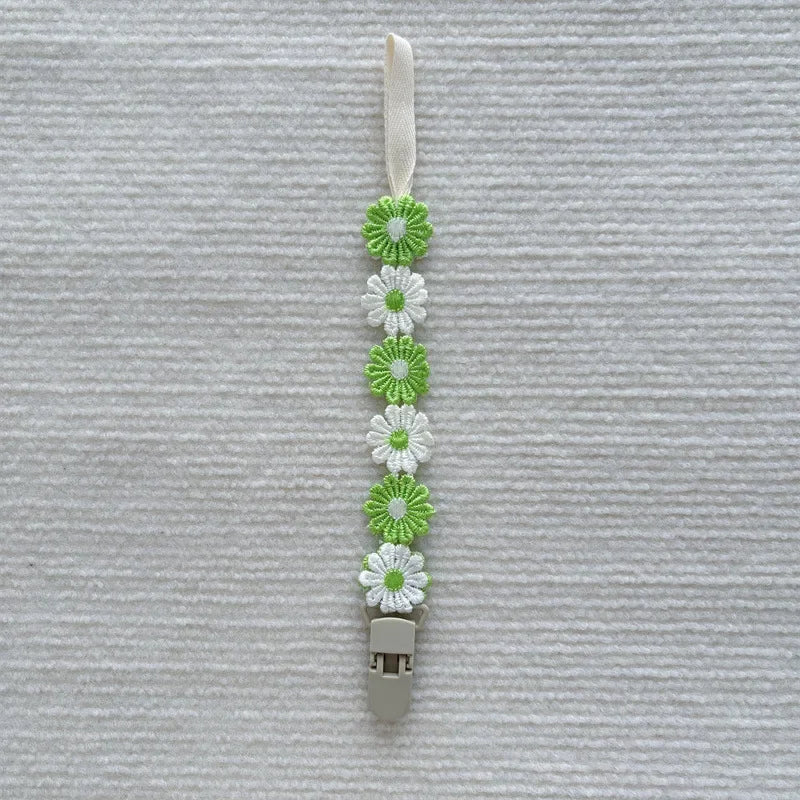 Little Daisy Pacifier Clips