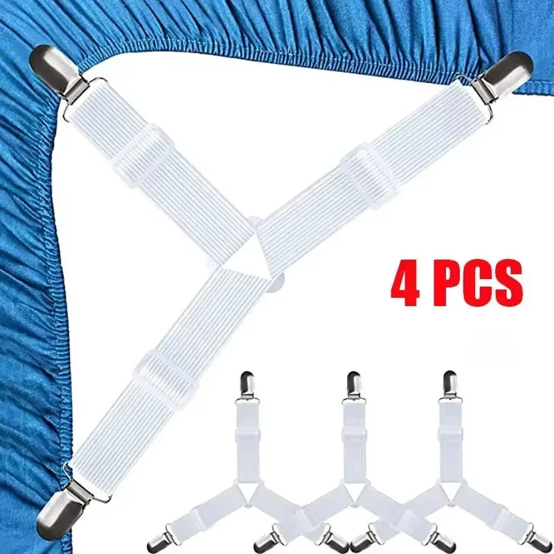 4pcs Adjustable Sheet Holder Strap