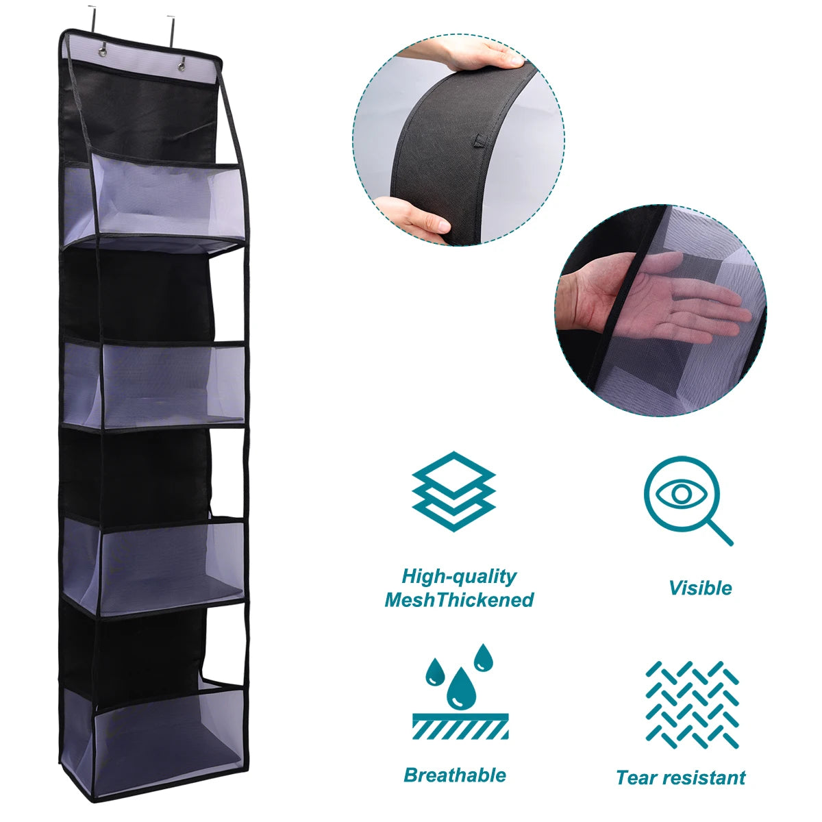 Multi-functional Hanging Bag for Behind the Door