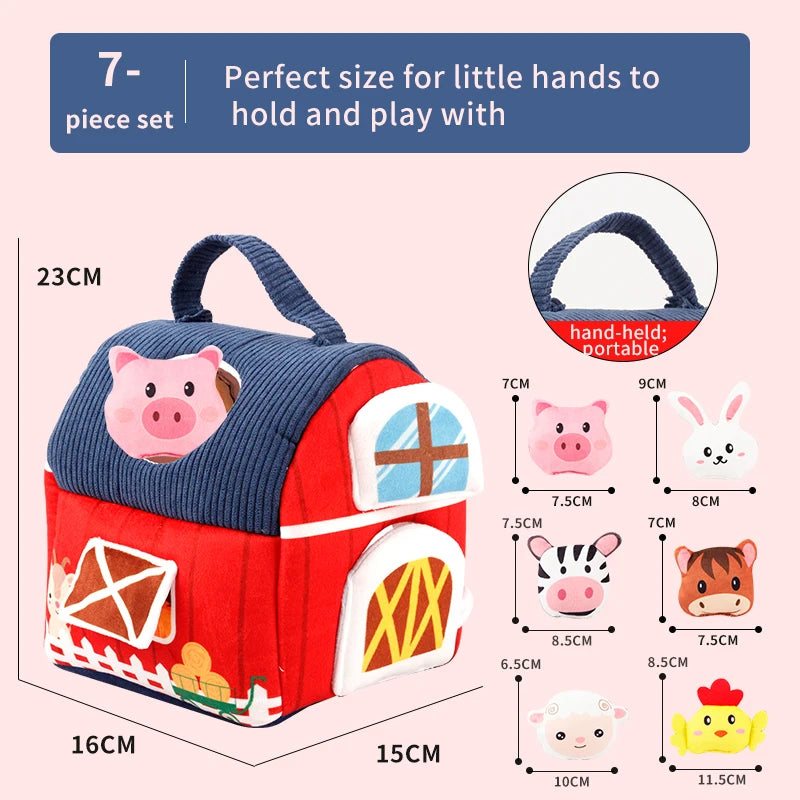Montessori Farm House with Animals