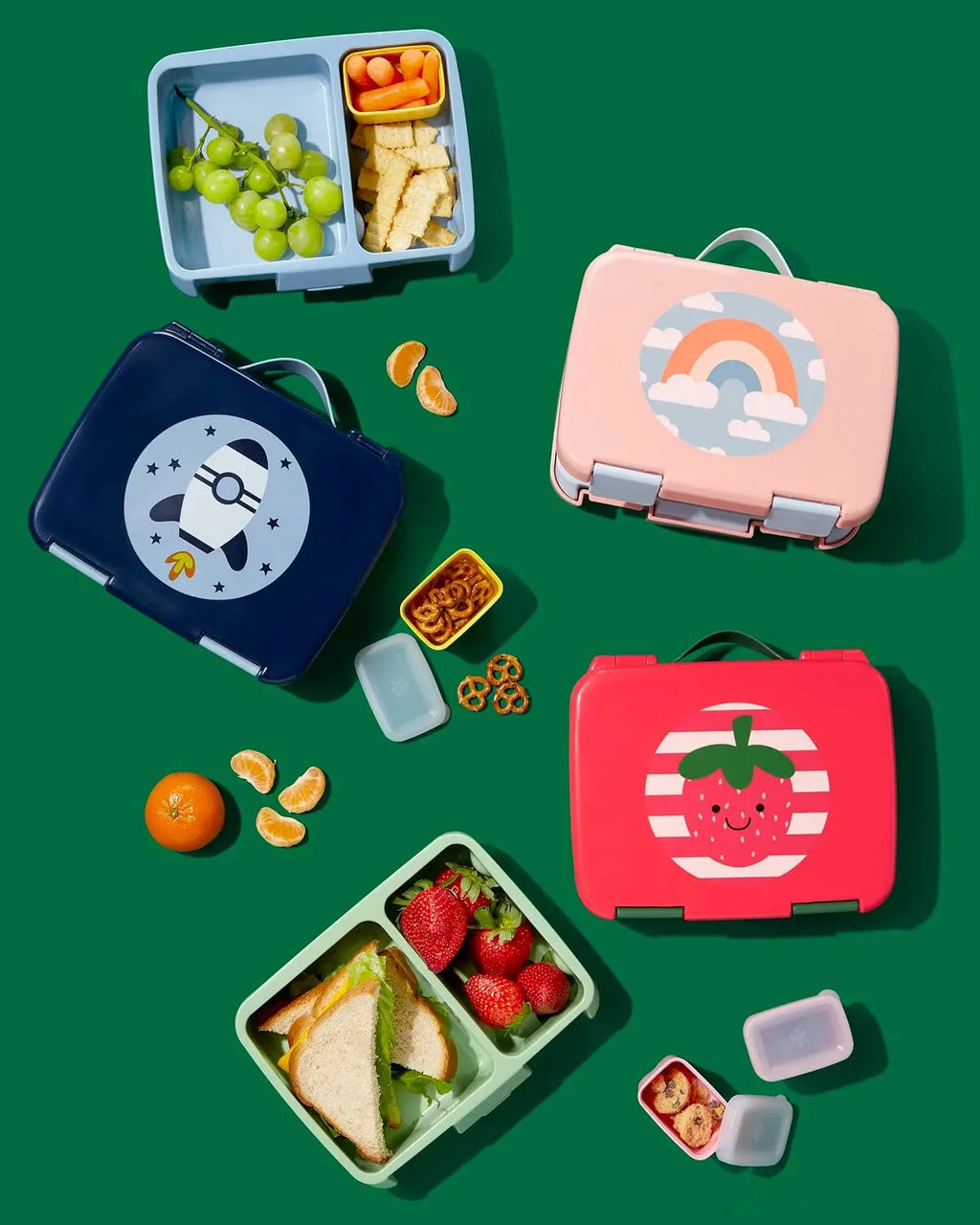 Rocket Design Lunch Box