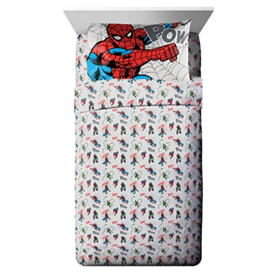 Spiderman Twin Size Bed Set