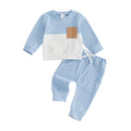 Toddlers Color Block Sweater and Matching Pants