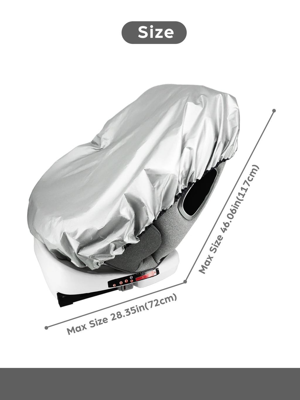 Car Seat Sun Shade Cover