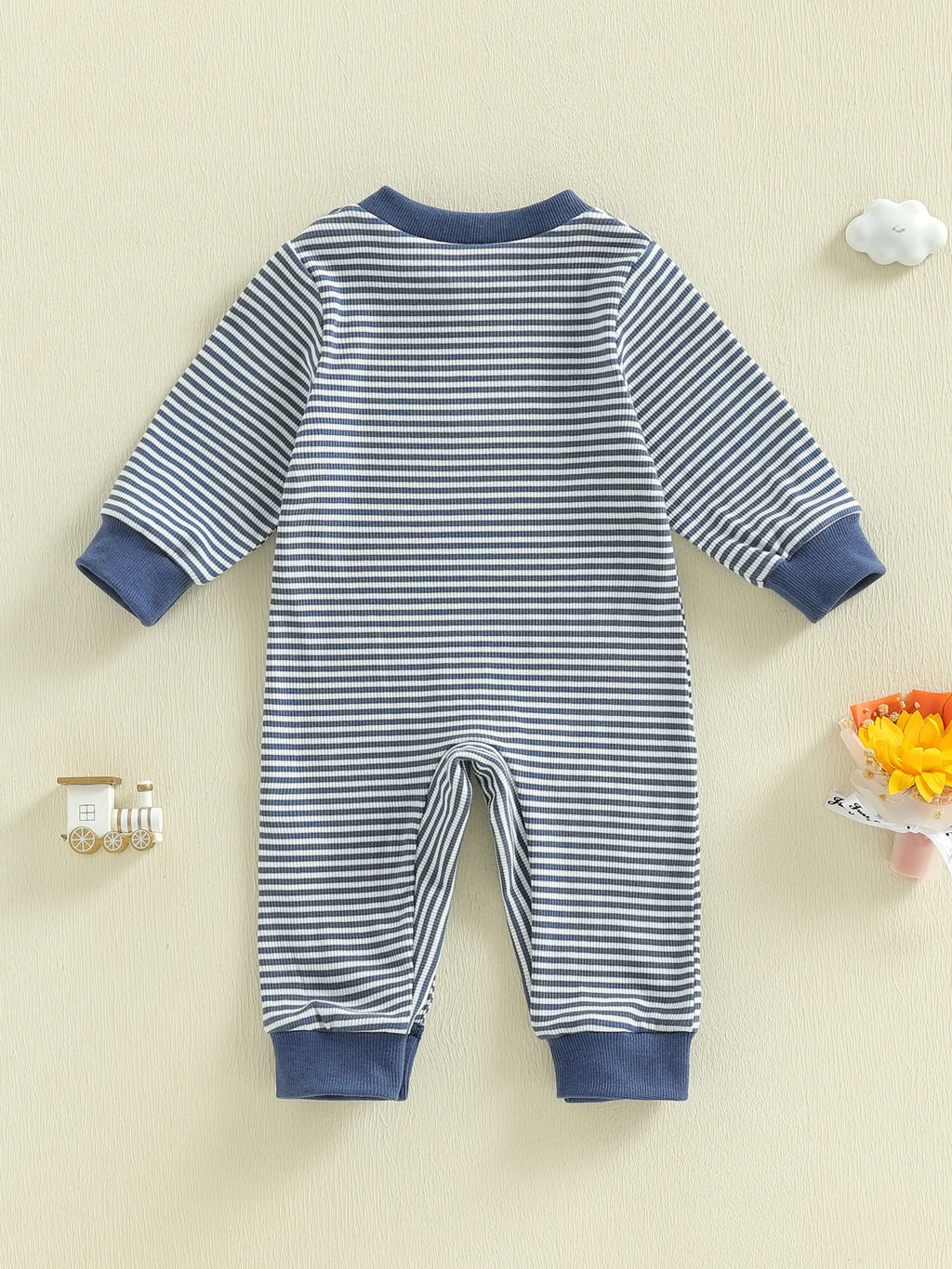 Fall Striped Playsuit