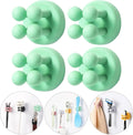 4 silicone toothbrush holders