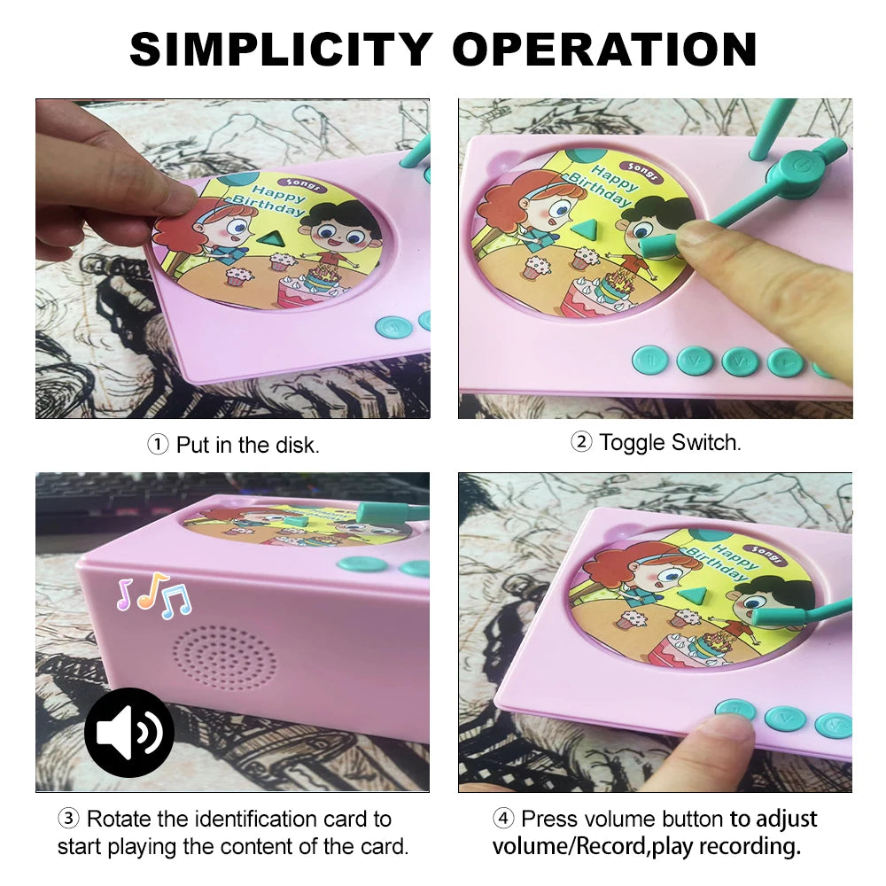 Story Music Player with 96 Cards