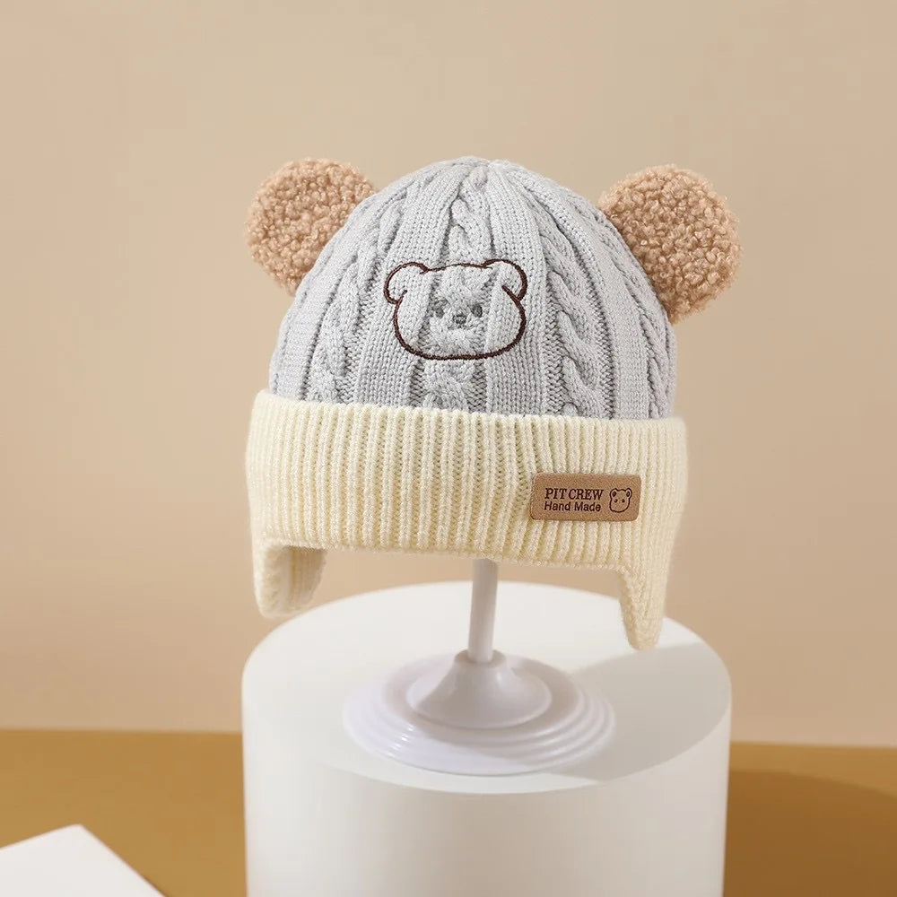 Cute Bear Baby Hat