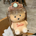 Large Capacity Cute Bear Water Bottle