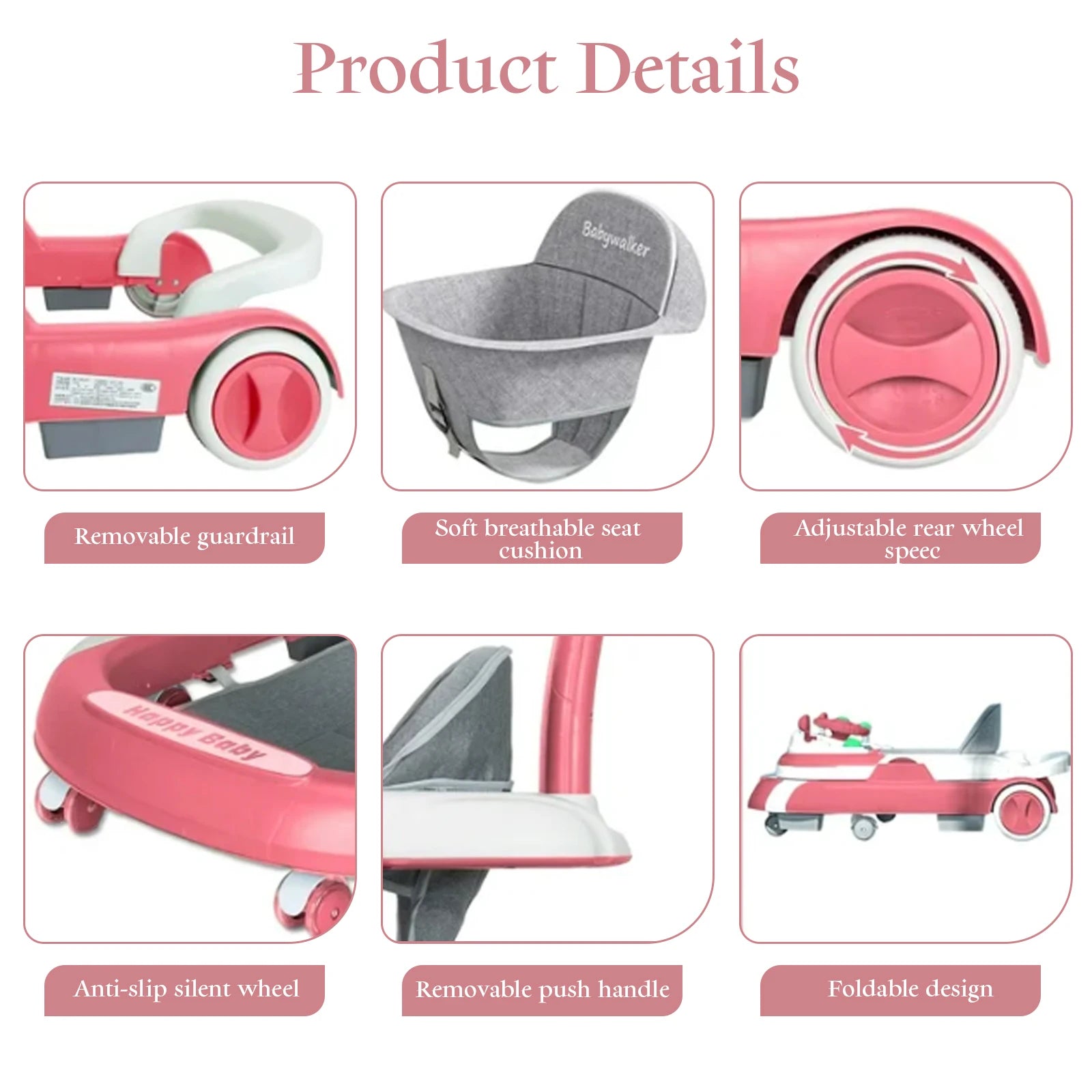 4 in 1 Baby Walker