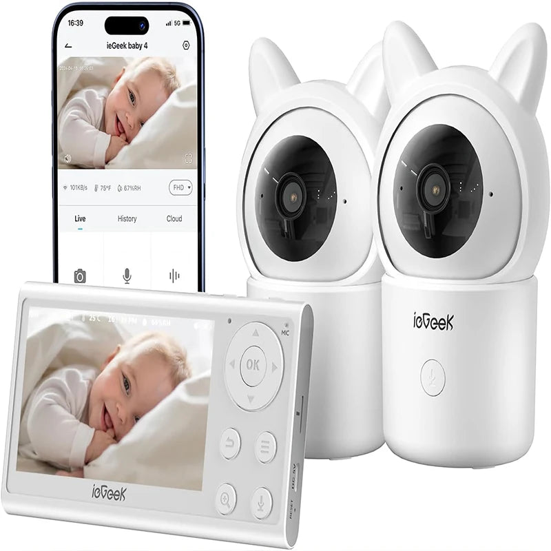 2 Cameras Baby Cam - IPhone