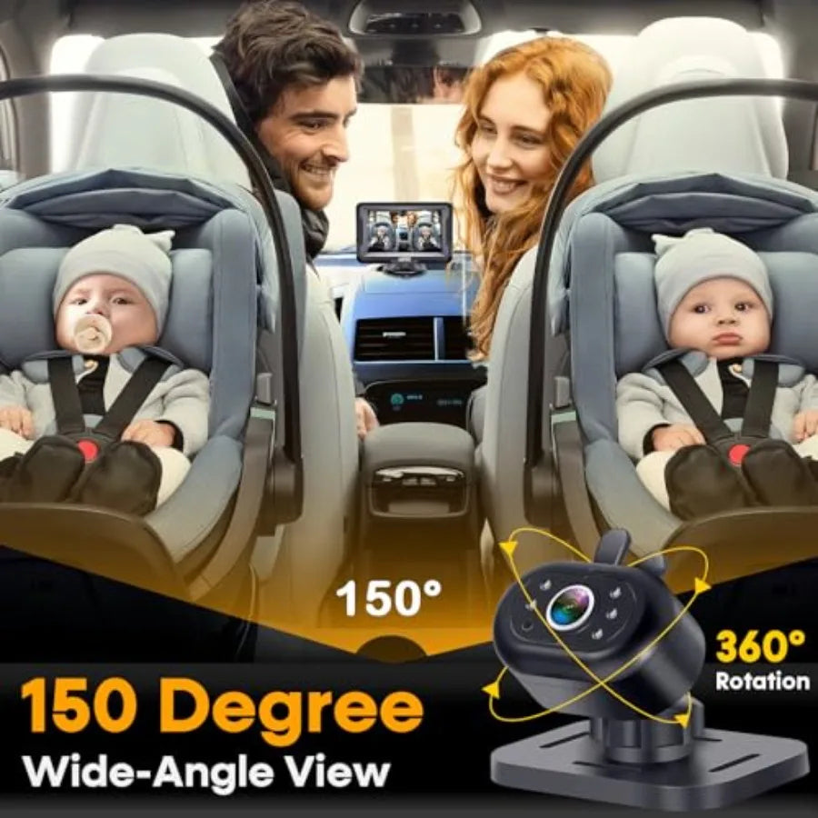 2-Pack Baby Camera for Twins