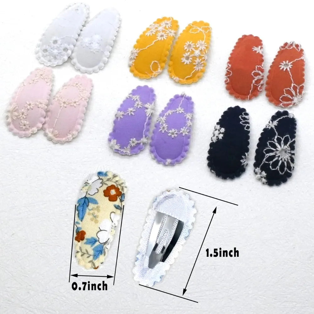 50PCS  Snap Hair Barrettes