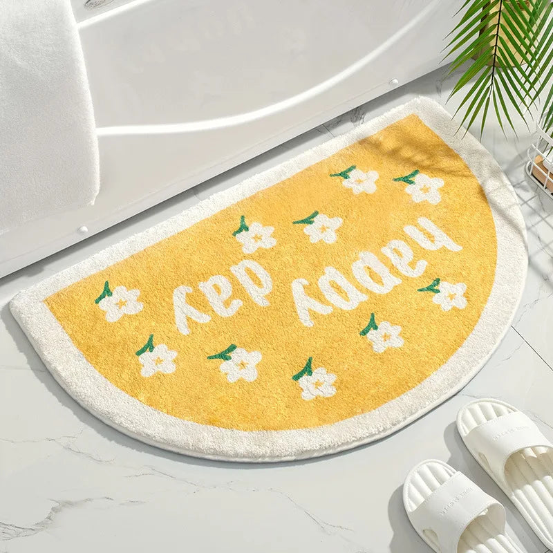 Non-Slip Soft Absorbent Floor Mats