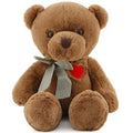 15" Brown Teddy Bear with Ribbon