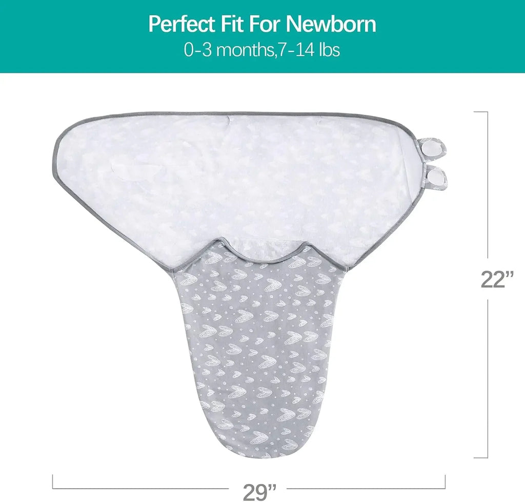 Organic Cotton Baby Swaddles for Newborns