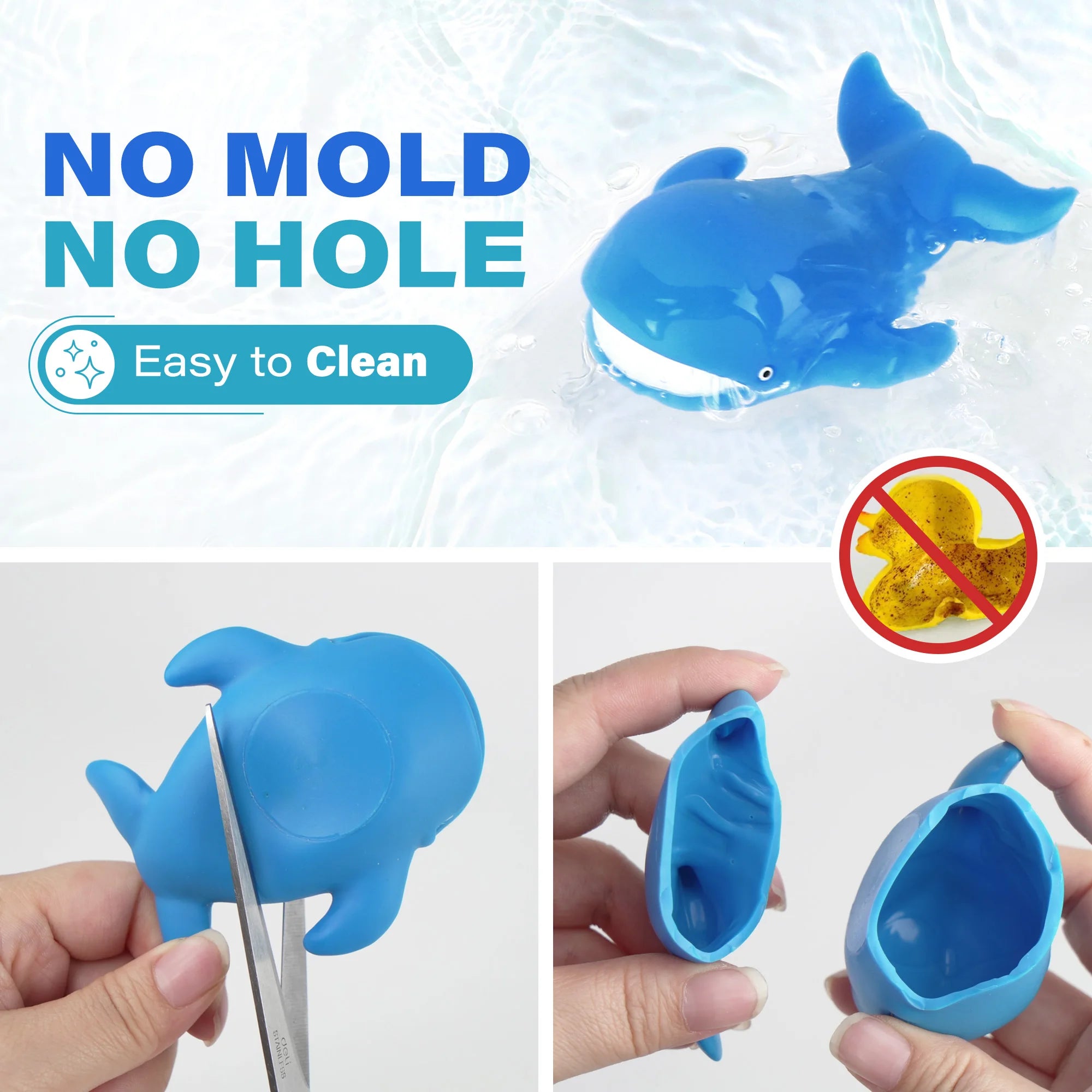 8PCS Ocean Sea Animal Bath Toys
