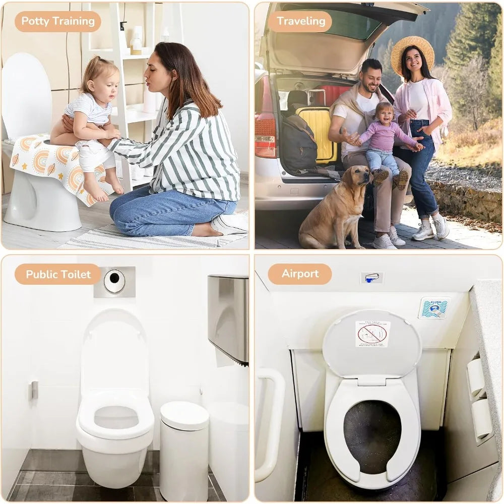 30 Pack Disposable Toilet Seat Covers