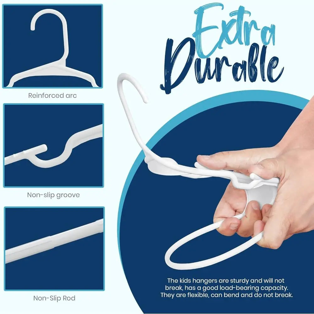 60 Pack Kids Hangers