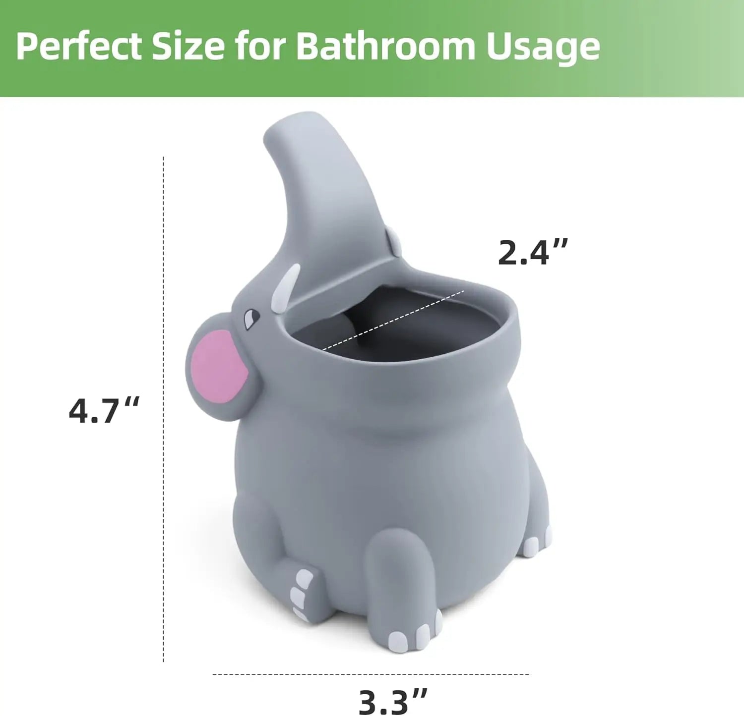 Silicone Animal Toothbrush Holder for Kids