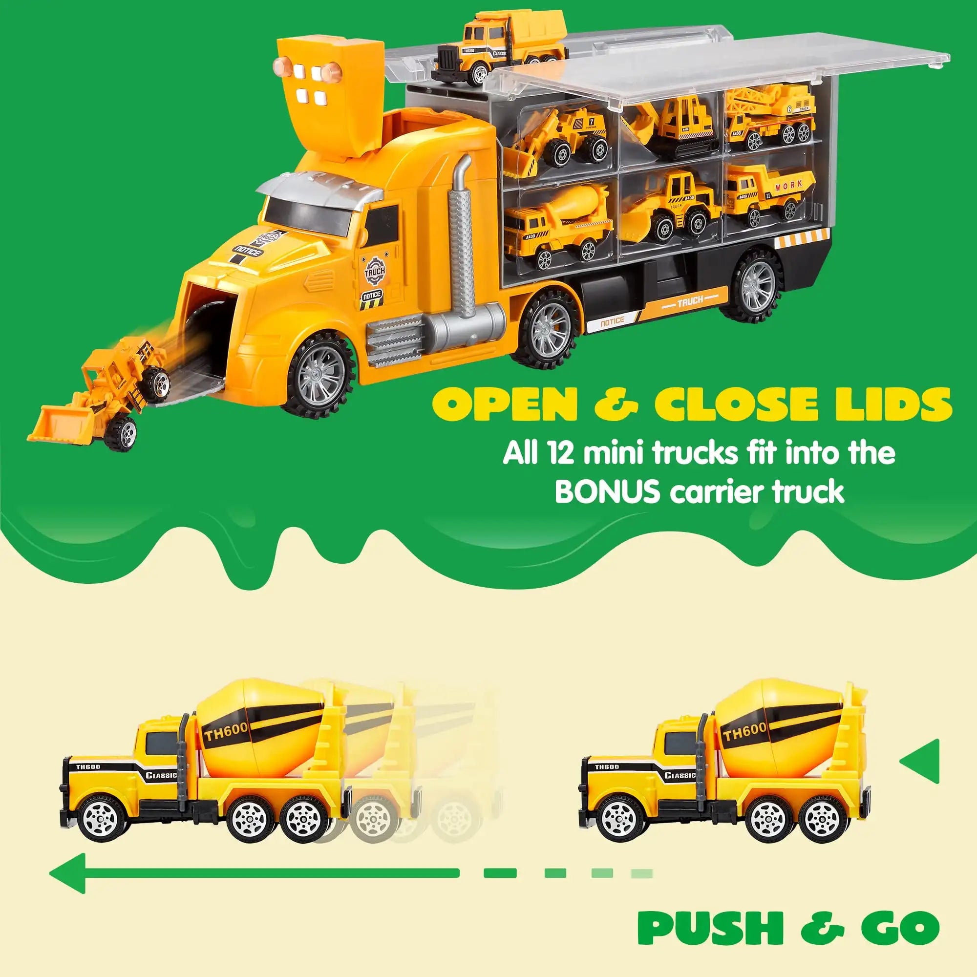 Die-cast Construction Big Truck Toys