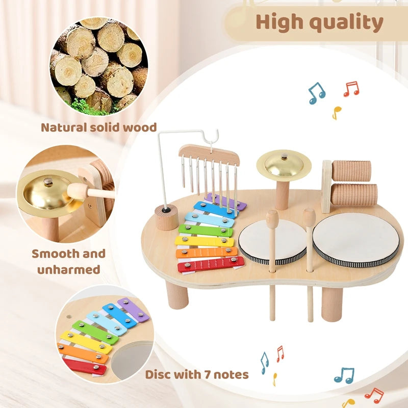 Wooden Percussion Music Toy
