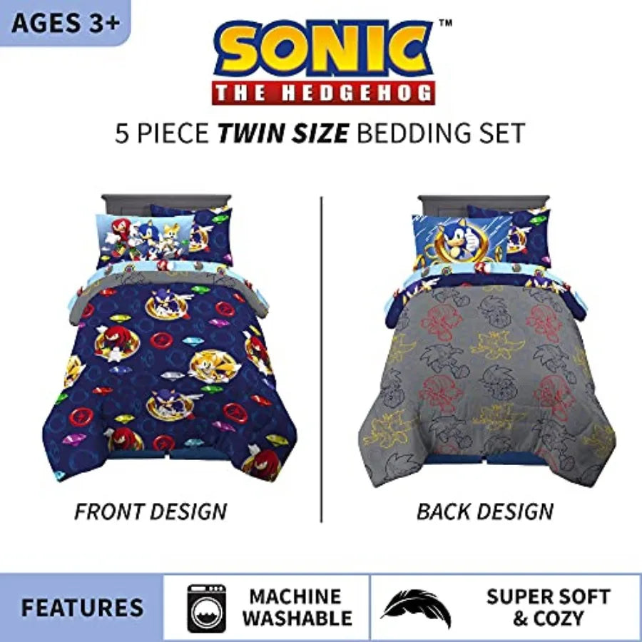 Super Soft Comforter and Sheet Set
